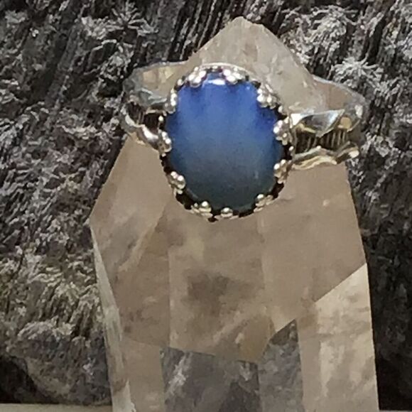 Ring, Ethiopian Opal in Sterling Silver Ring, size 6.5, NEW - Picture 8 of 8
